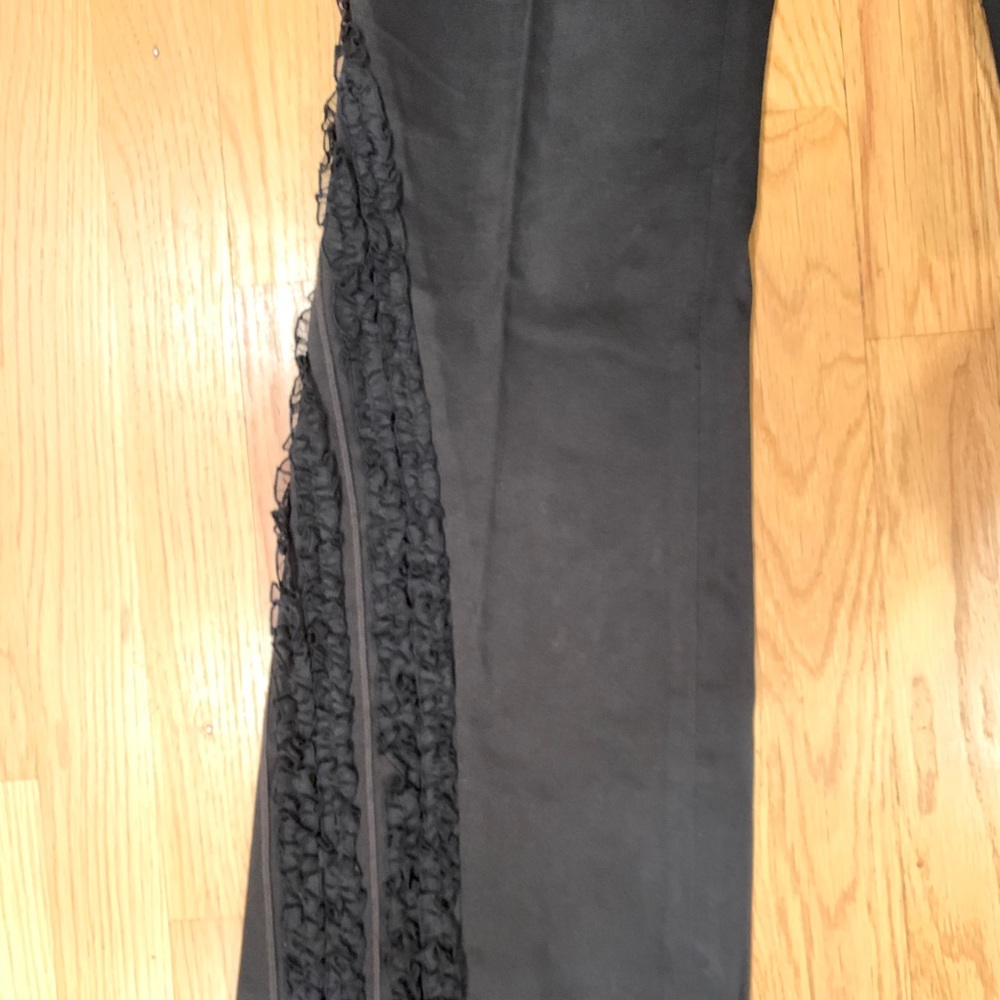 Cache Black Sateen Tuxedo Pants With Front Zip An… - image 7